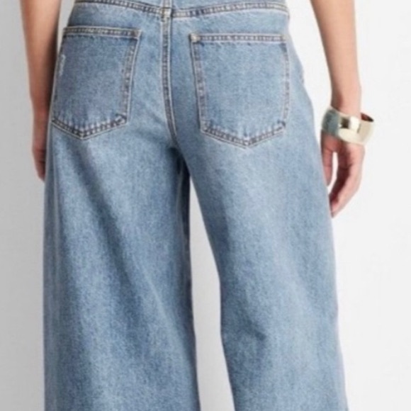 Future Collective By Jenee Naylor wide leg jeans - Picture 3 of 4